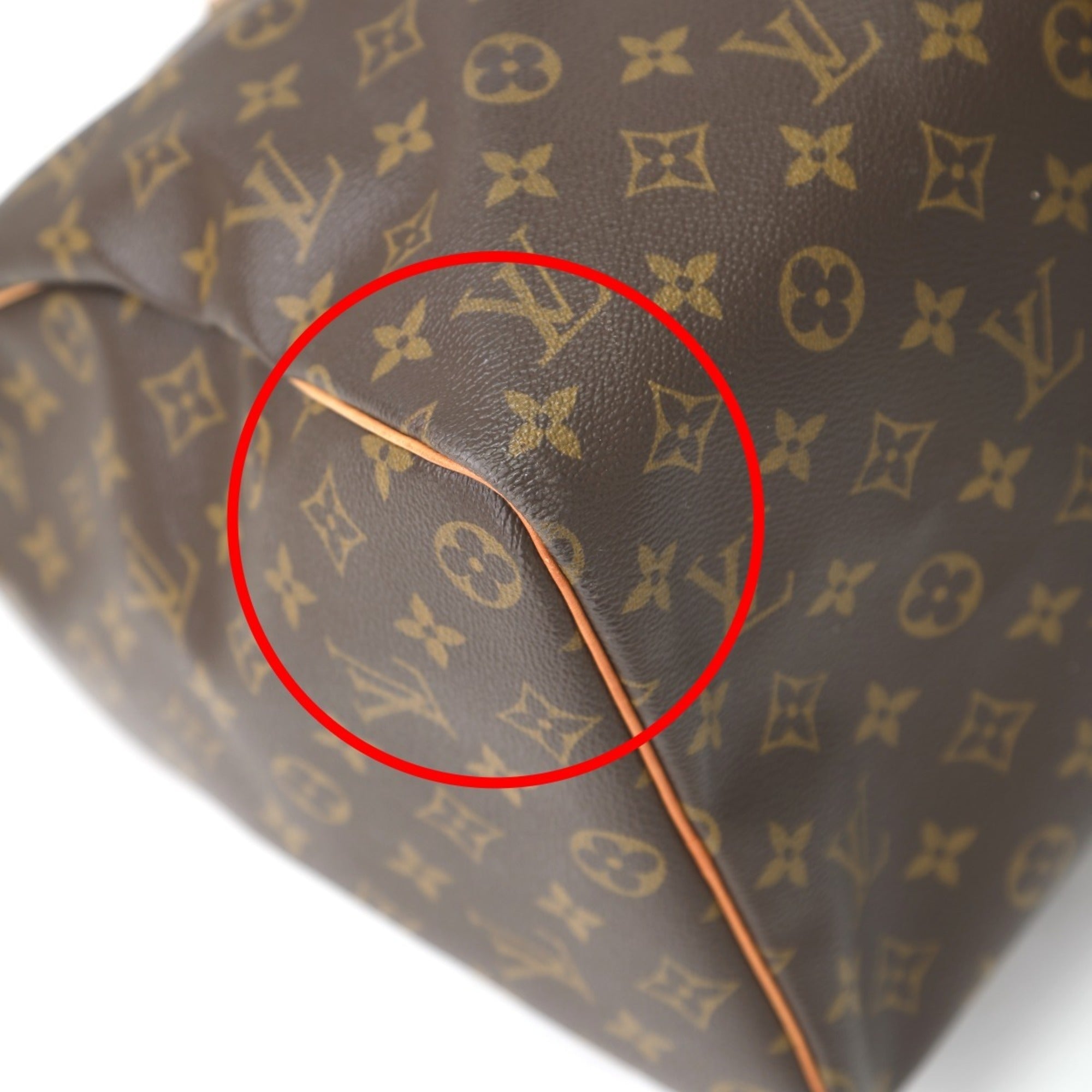 Louis Vuitton Brown Monogram Boston Bag