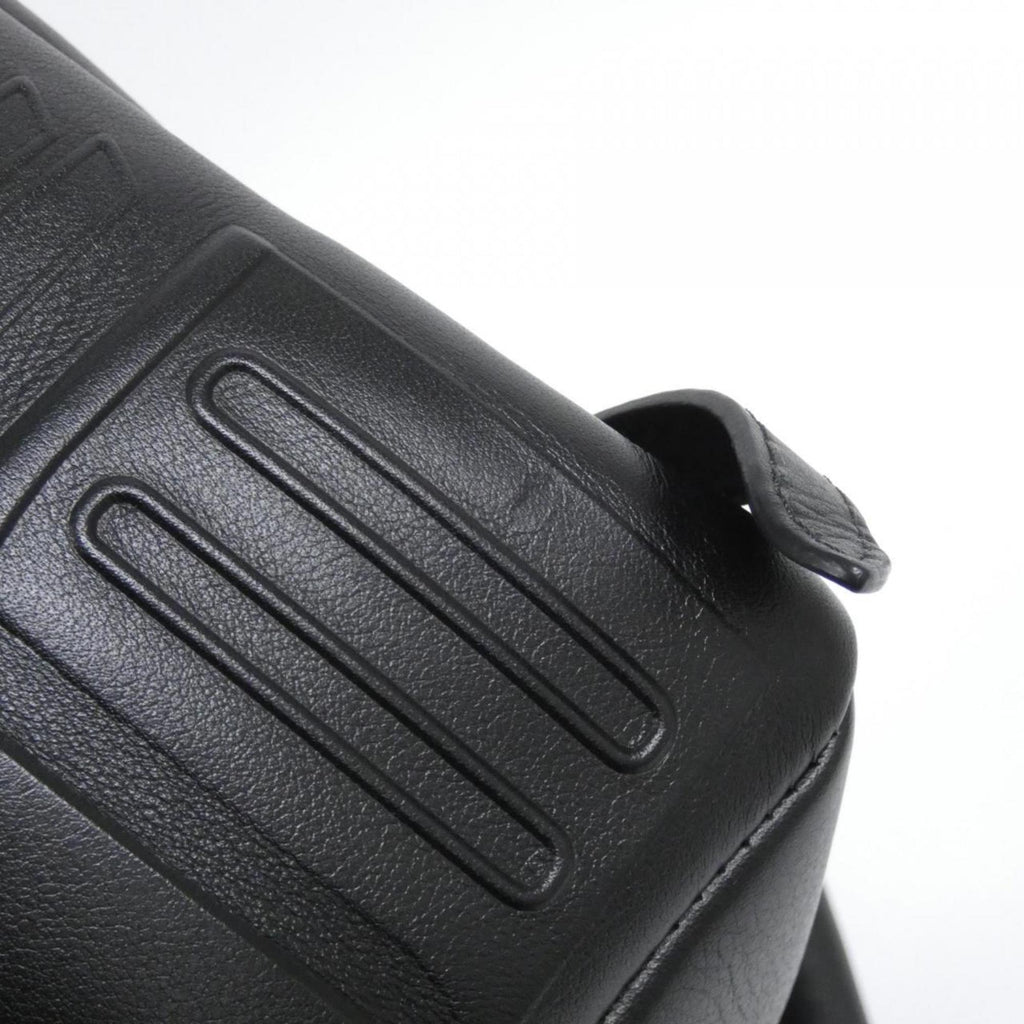 Louis Vuitton Black Leather Backpack