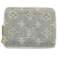 Louis Vuitton Gray Denim Coin Purse/Coin Case