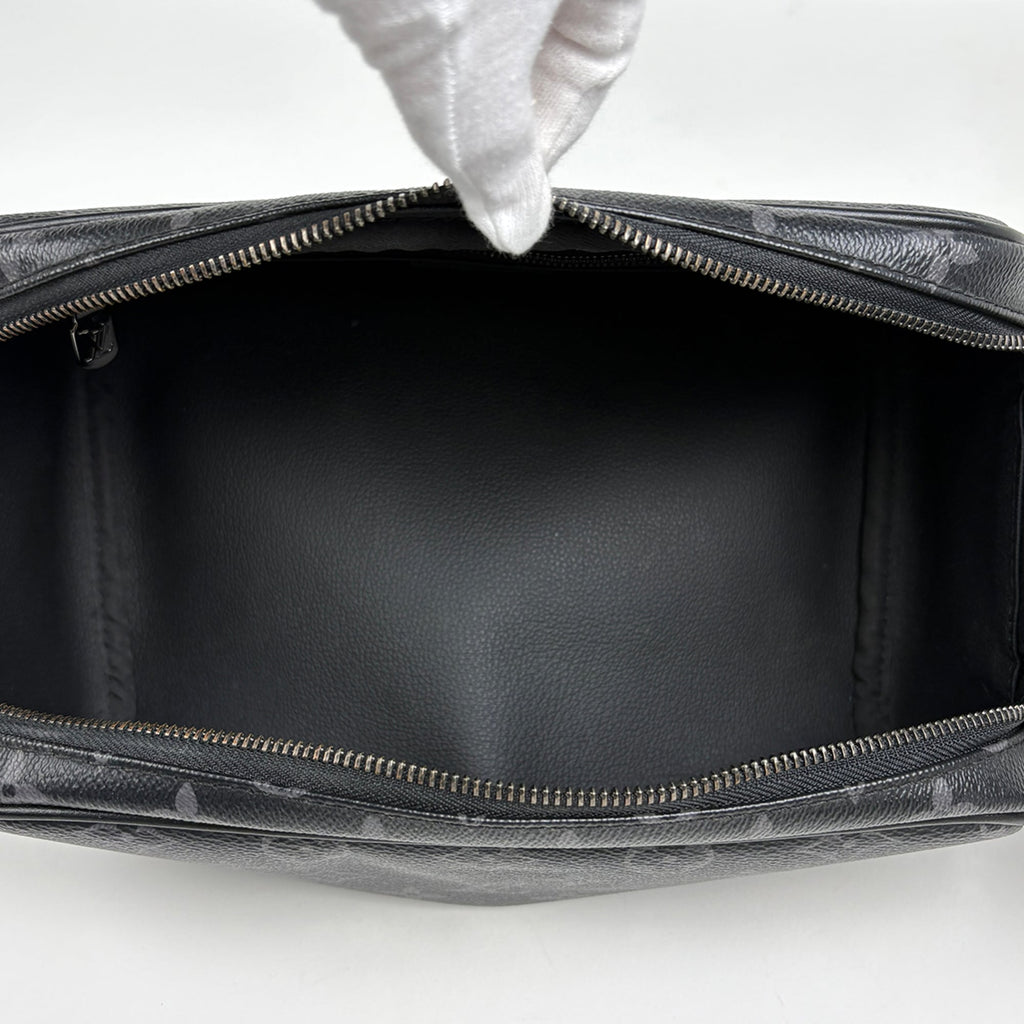 Louis Vuitton Black Damier Graphite Pouch