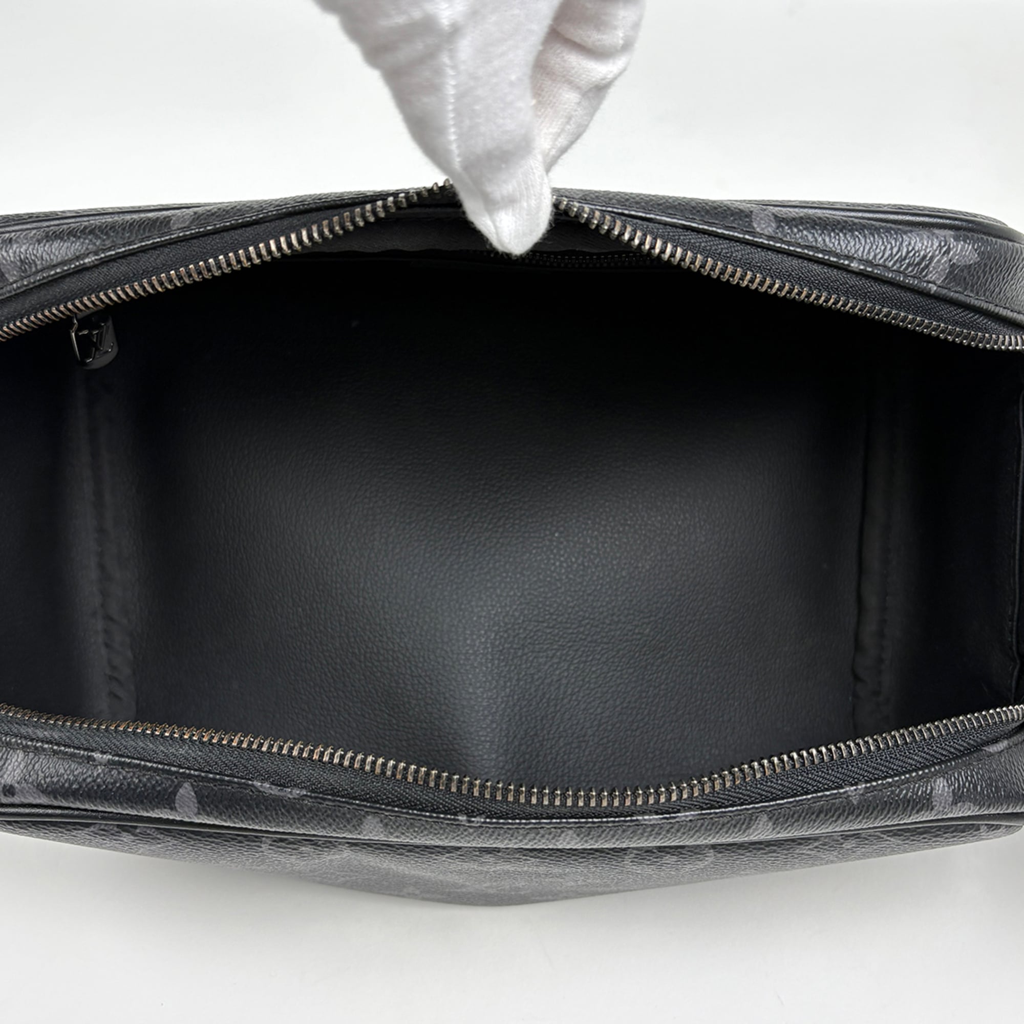 Louis Vuitton Black Damier Graphite Pouch