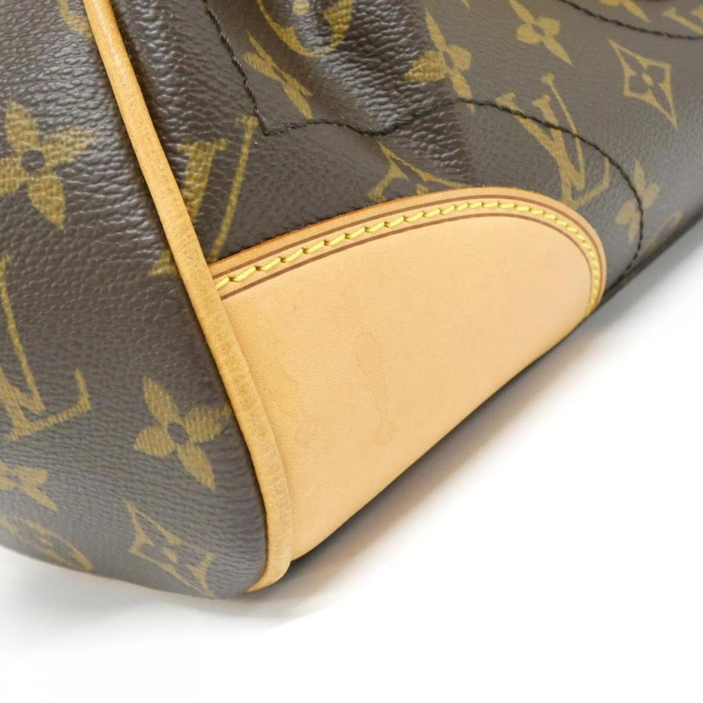 Louis Vuitton Marron Coated Canvas Shoulder Bag