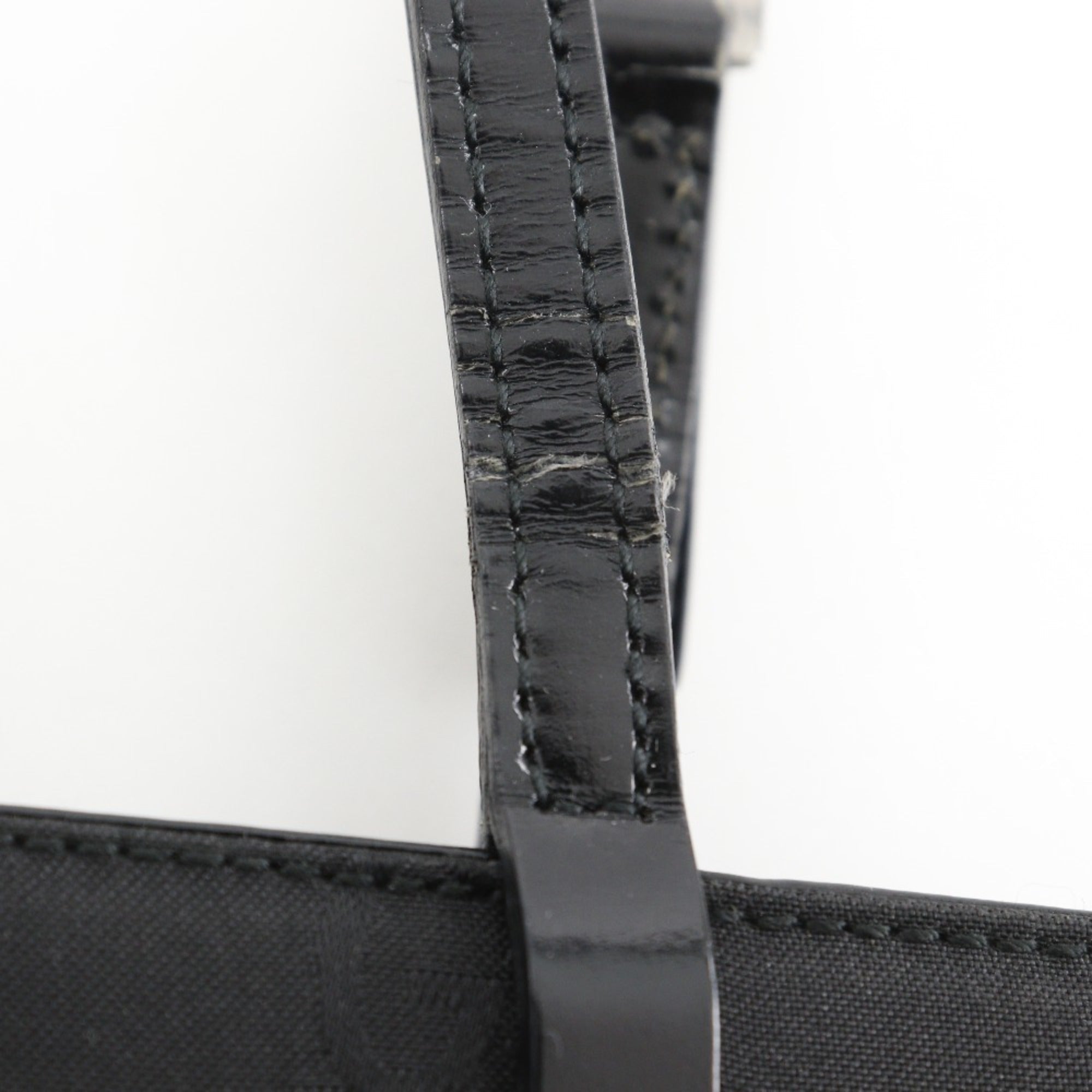Gucci Black Gg Canvas Tote Bag (Pre-Owned)