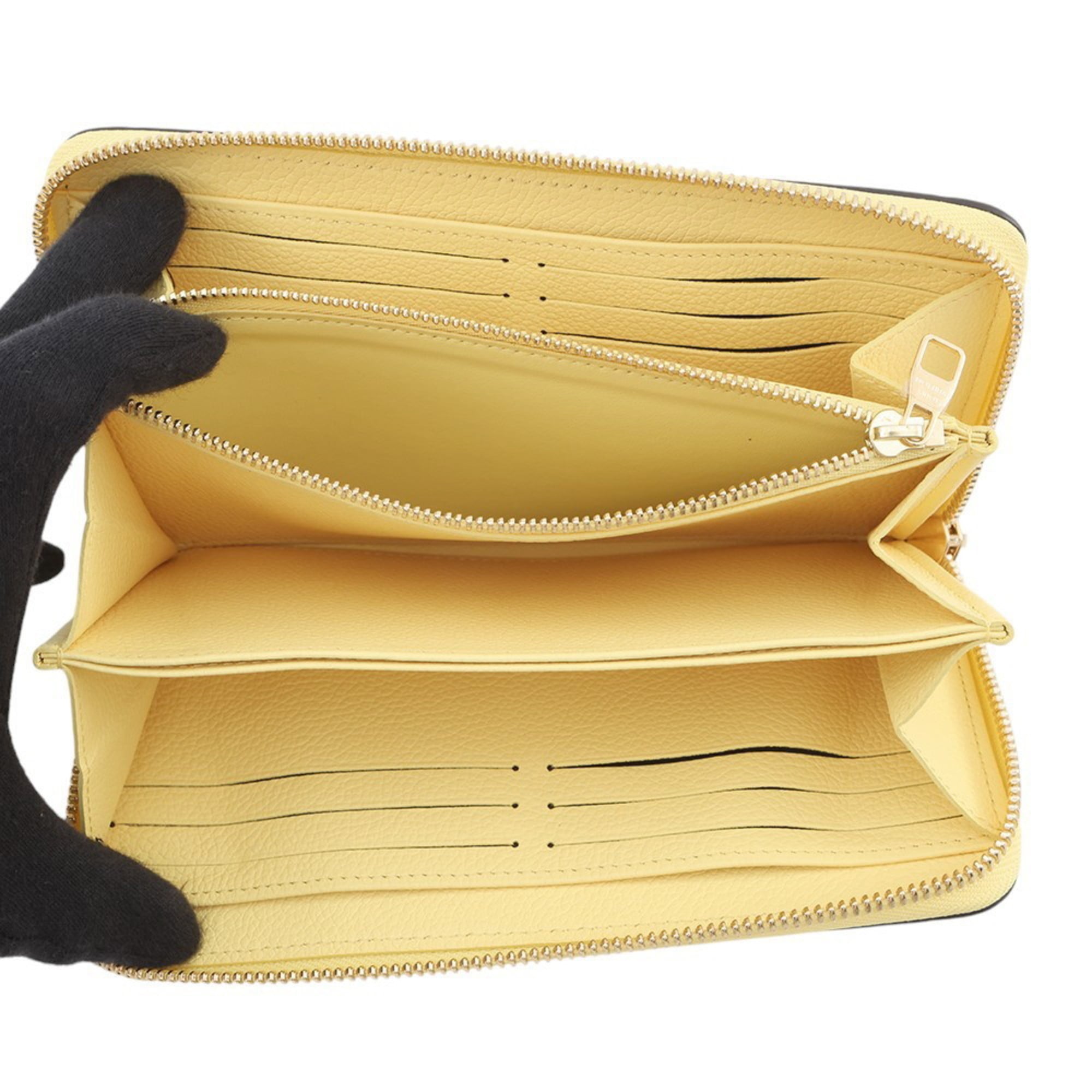 Louis Vuitton Monogram Empreinte Jaune Monogram Empreinte Long Wallet