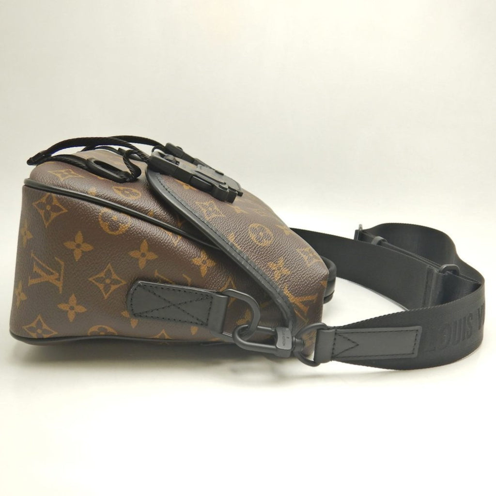 Louis Vuitton Brown Pvc Shoulder Bag
