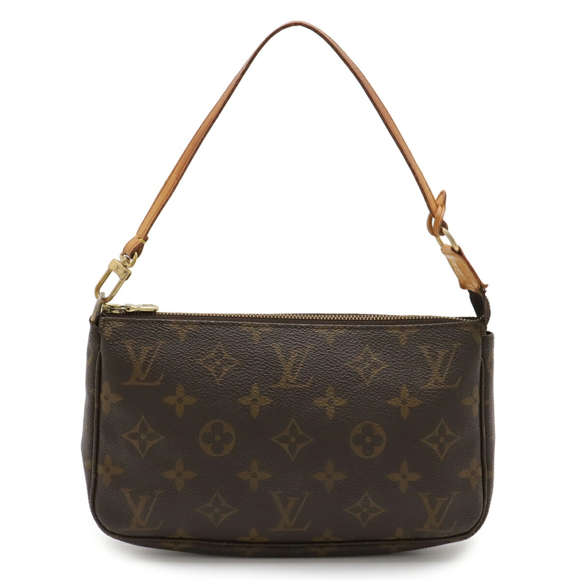 Louis Vuitton Brown Monogram Monogram Pvc Handbag Pochette Pouch