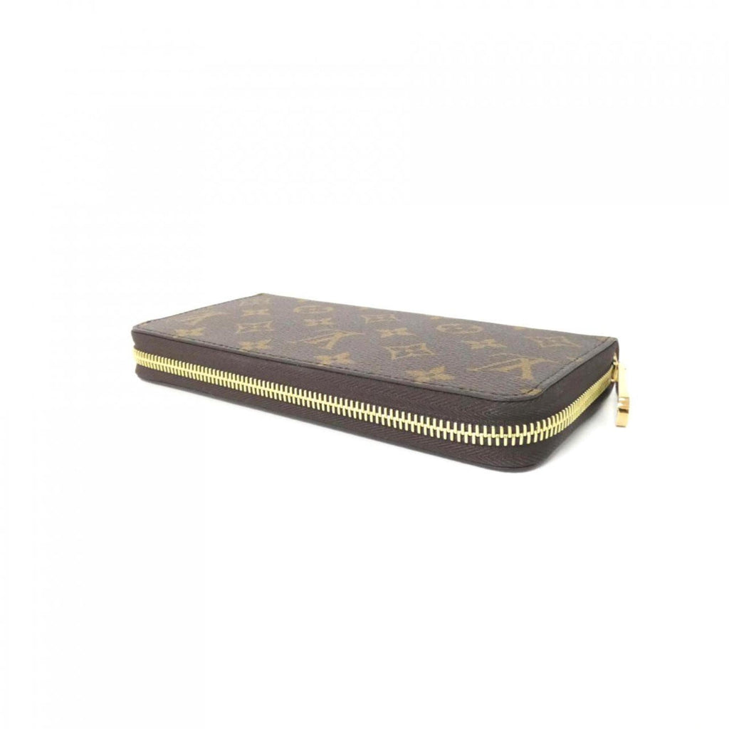 Louis Vuitton Marron Coated Canvas Long Wallet