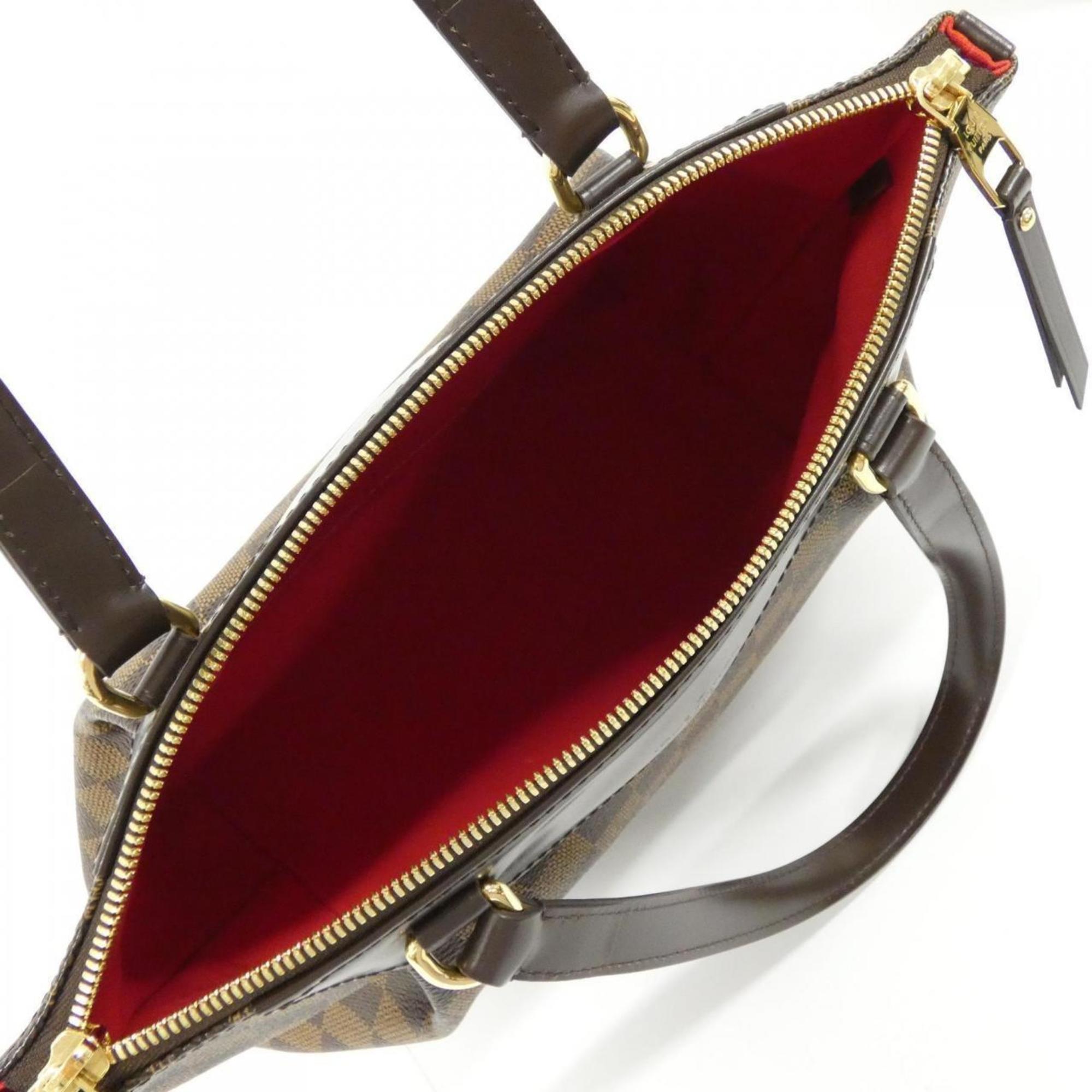 Louis Vuitton Ebene Coated Canvas Handbag