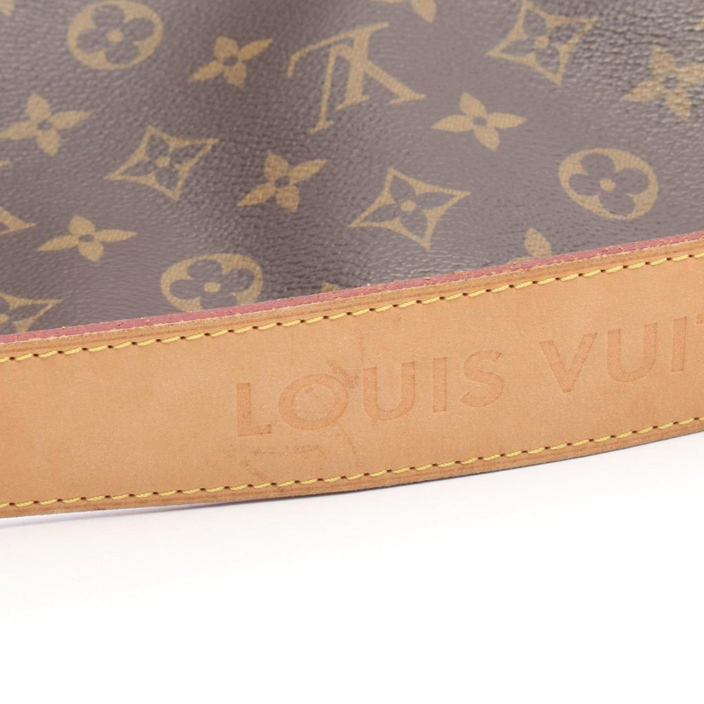 Louis Vuitton Brown Monogram Coated Canvas Leather Shoulder Bag