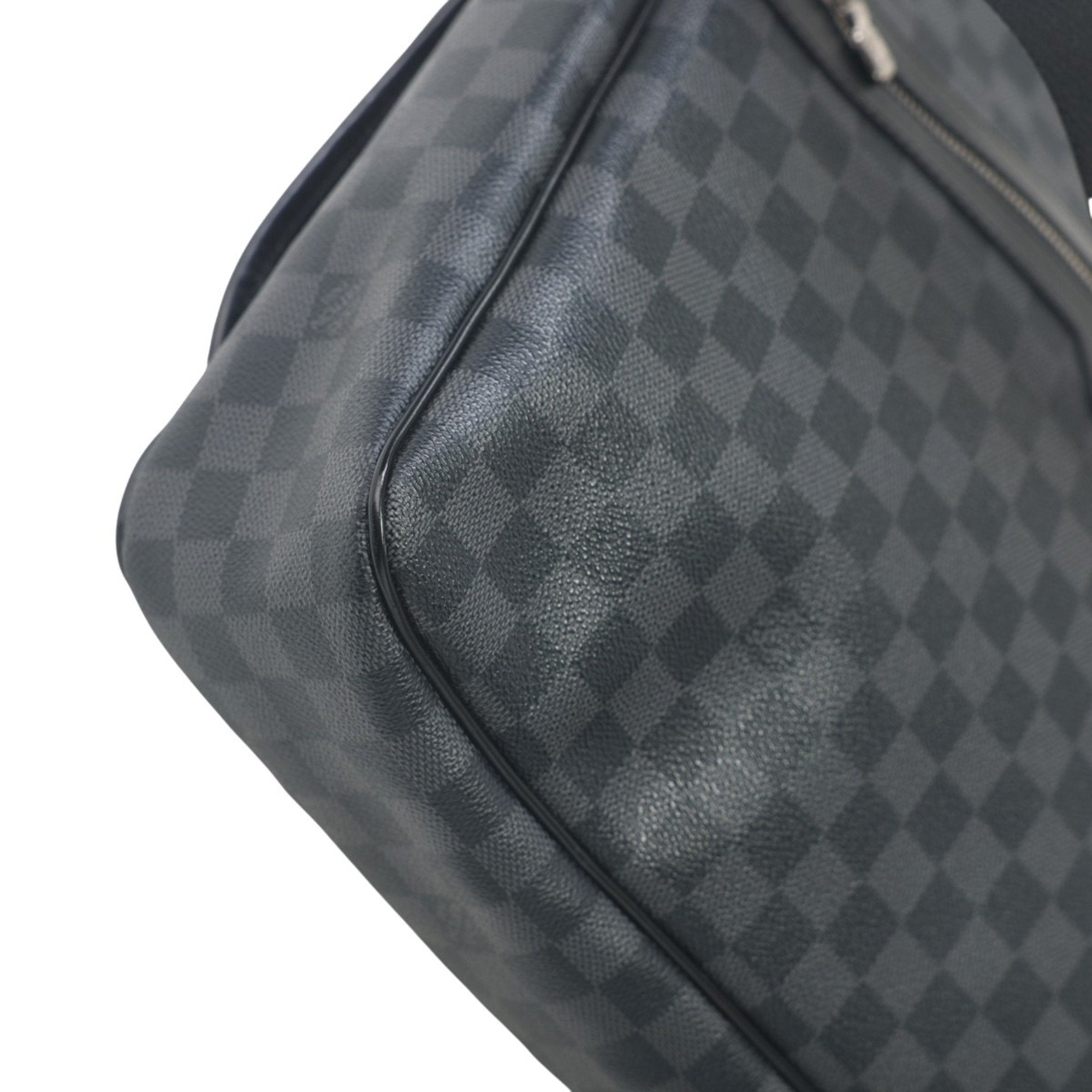 Louis Vuitton Black Damier Graphite Damier Graphite Shoulder Bag