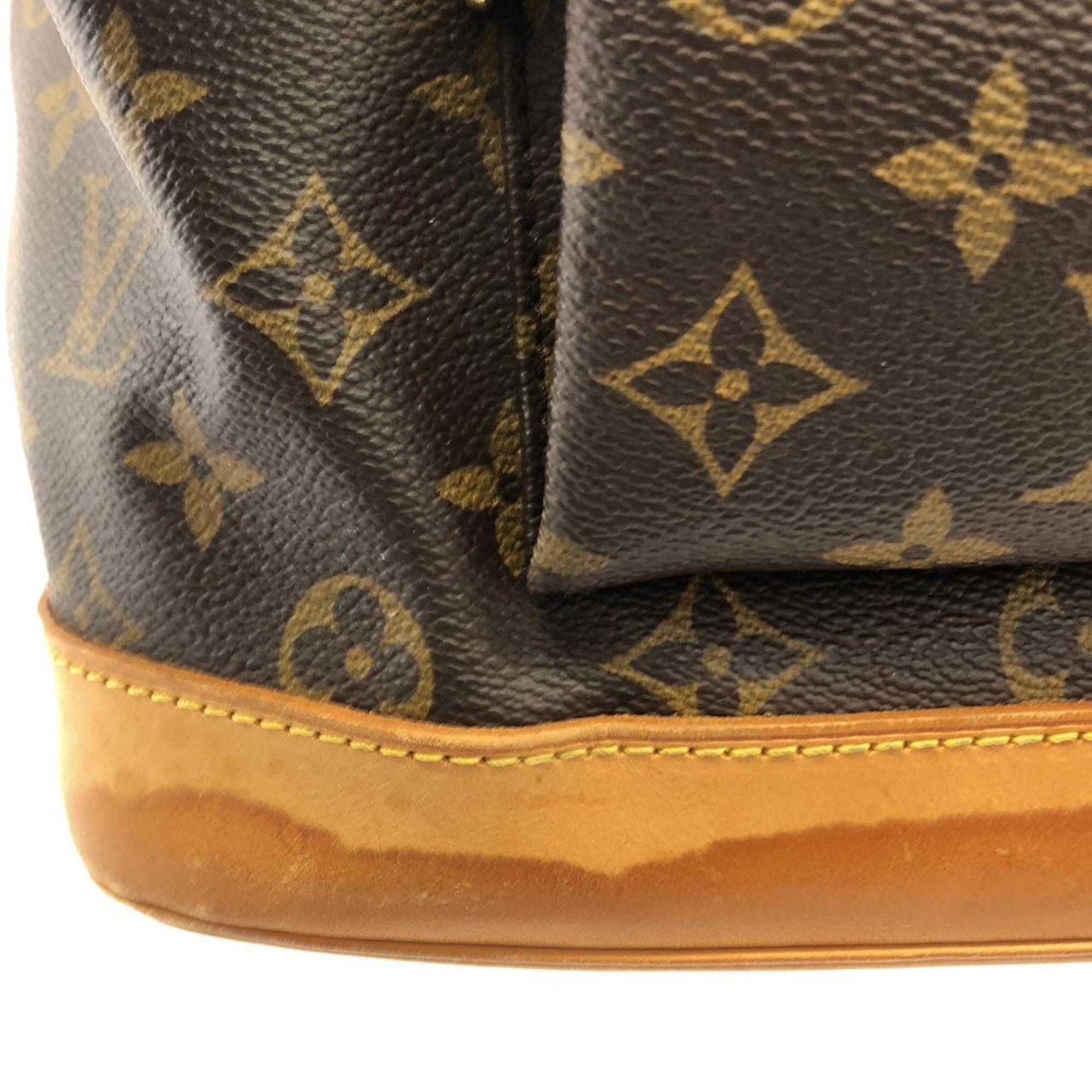 Louis Vuitton Marron Coated Canvas Backpack