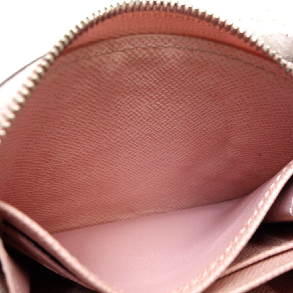 Louis Vuitton Rose Ballerine Leather Wallet