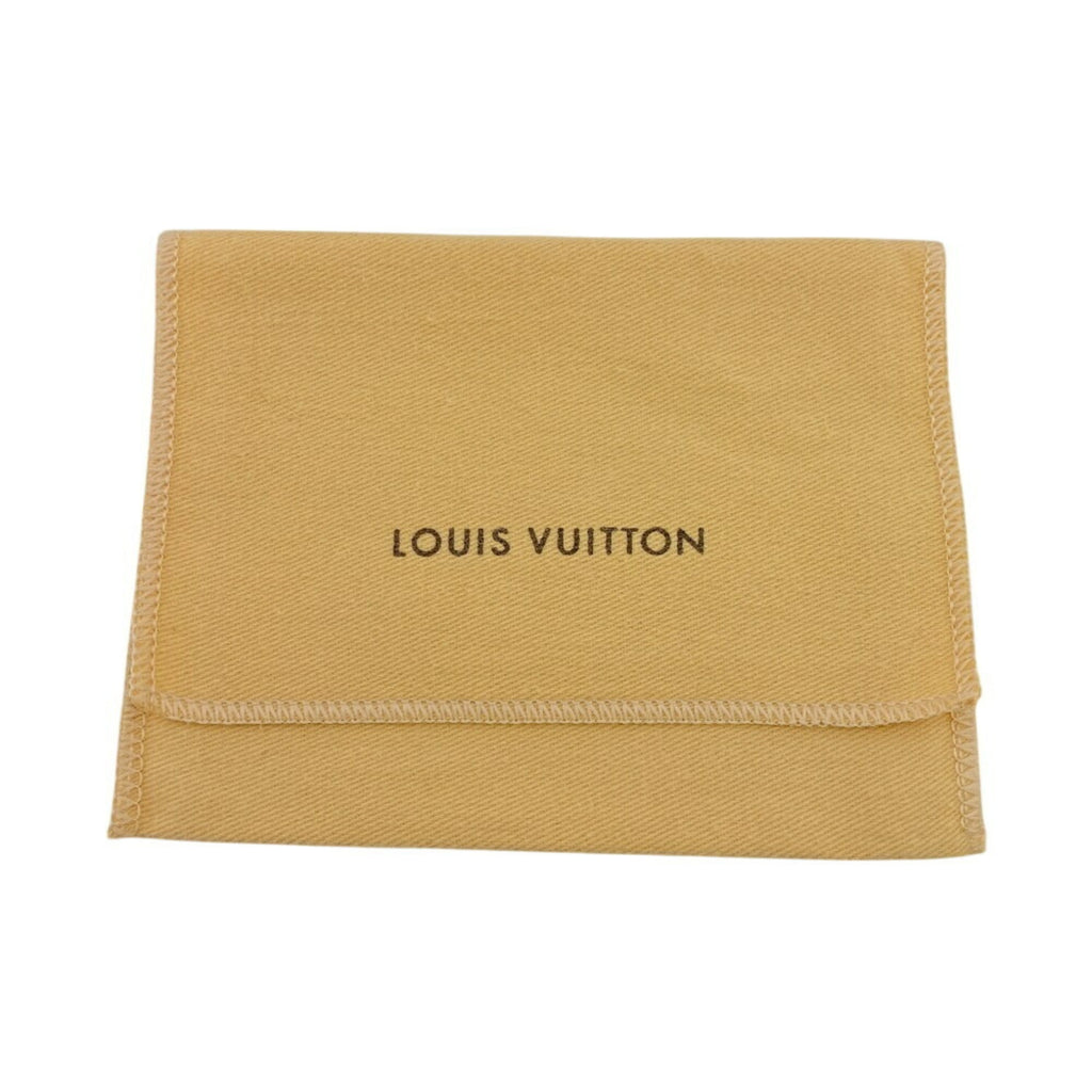 Louis Vuitton Black Leather Wallet