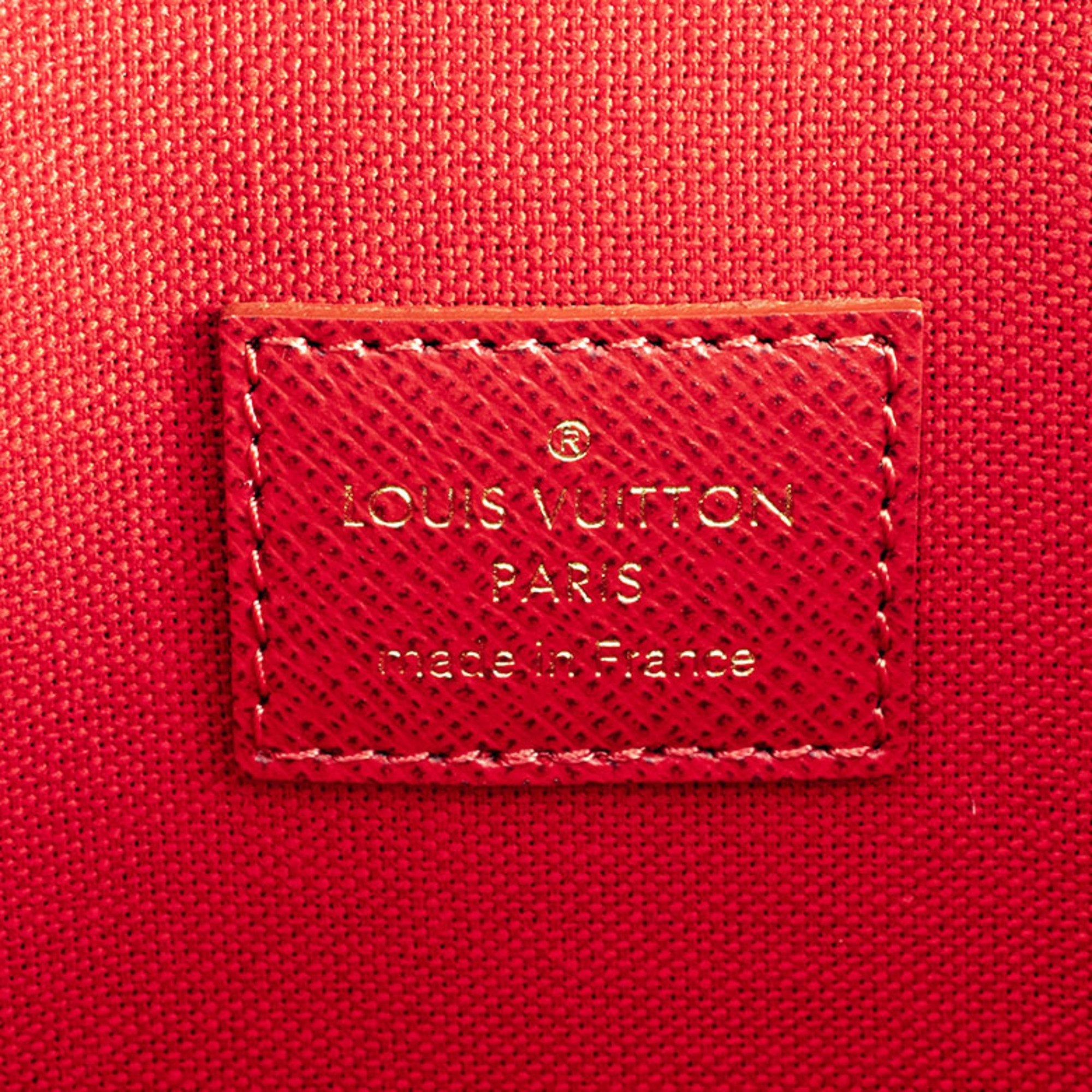 Louis Vuitton Brown Damier Canvas Ebene Damier Canvas Shoulder Bag