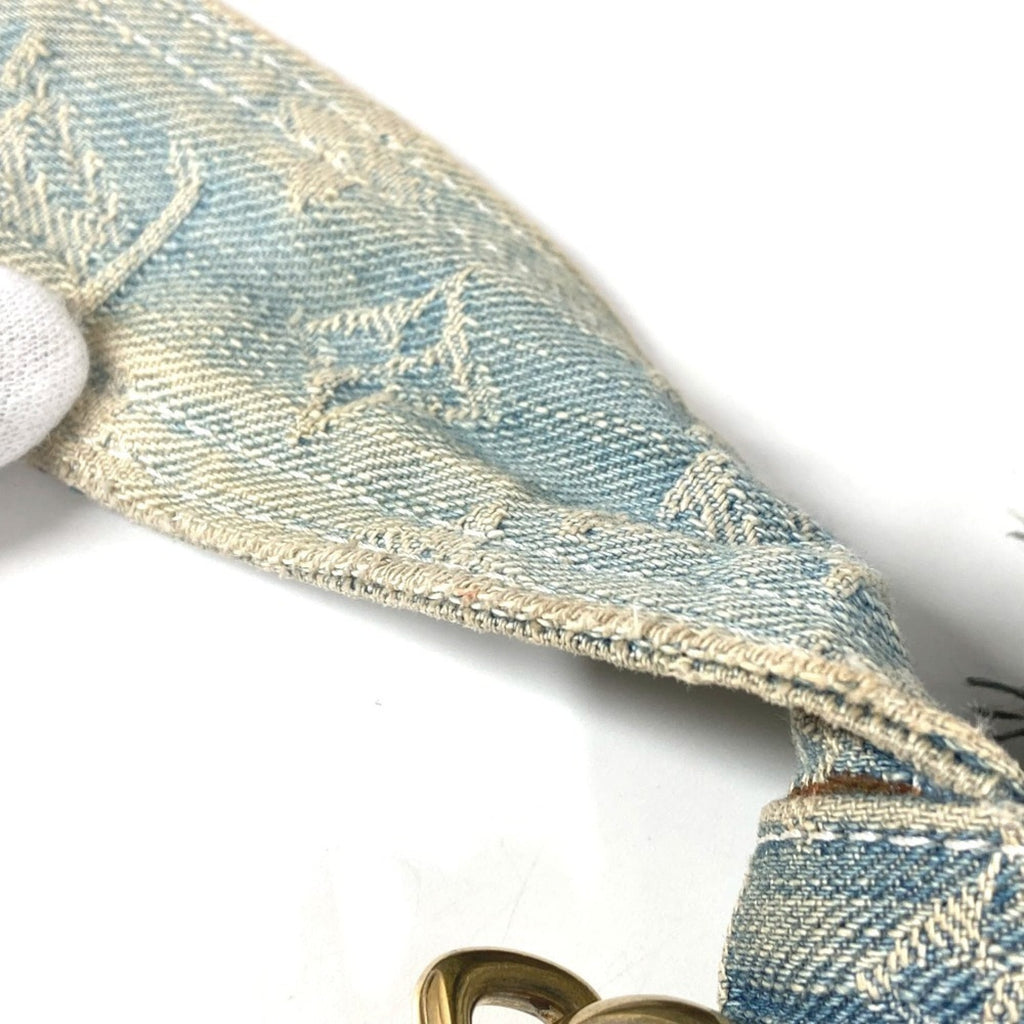 Louis Vuitton Monogram Denim Blue Monogram Denim Messenger Bag Shoulder Bag