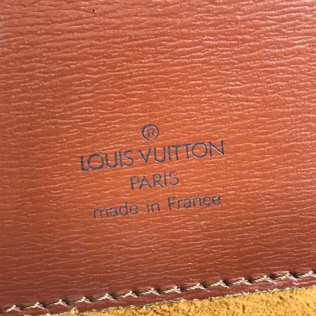 Louis Vuitton Brown Epi Leather Shoulder Bag