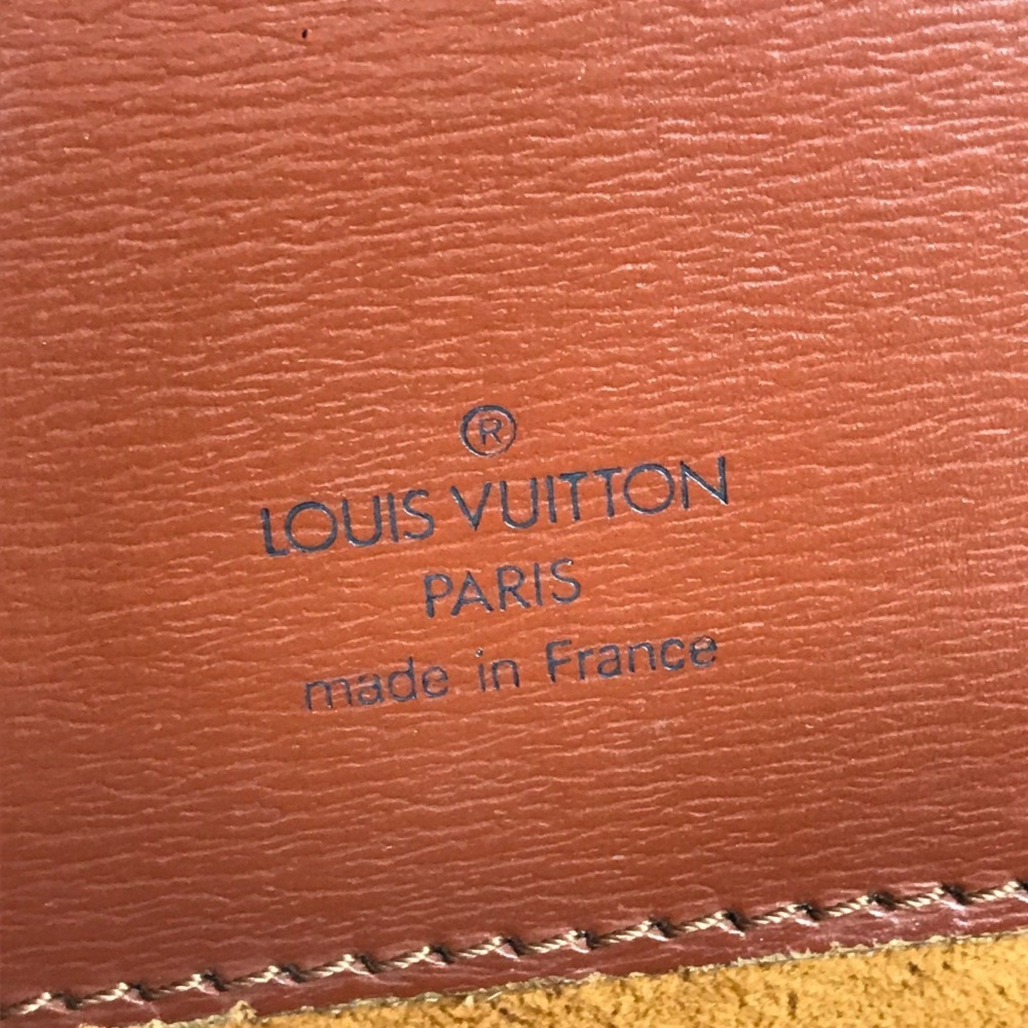 Louis Vuitton Brown Epi Leather Shoulder Bag