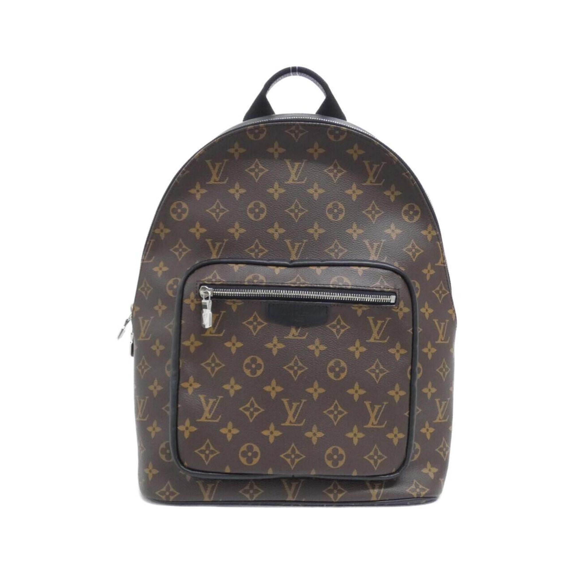 Louis Vuitton Marron Coated Canvas Backpack