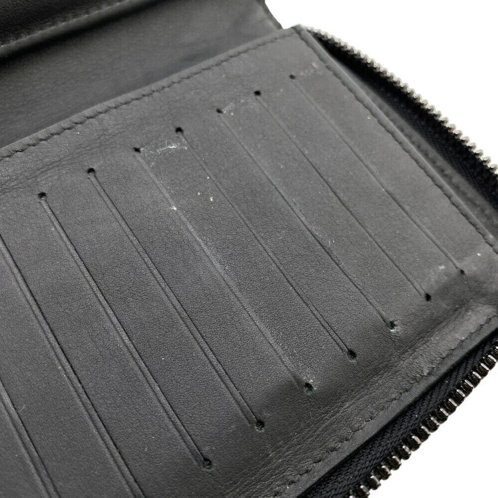 Louis Vuitton Black Leather Long Wallet