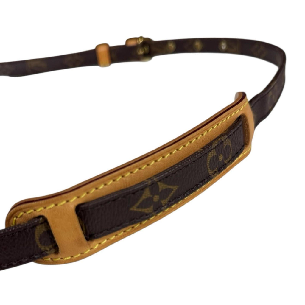 Louis Vuitton Brown Monogram Canvas Shoulder Bag