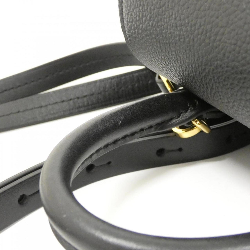 Louis Vuitton Black Marron Coated Canvas Backpack