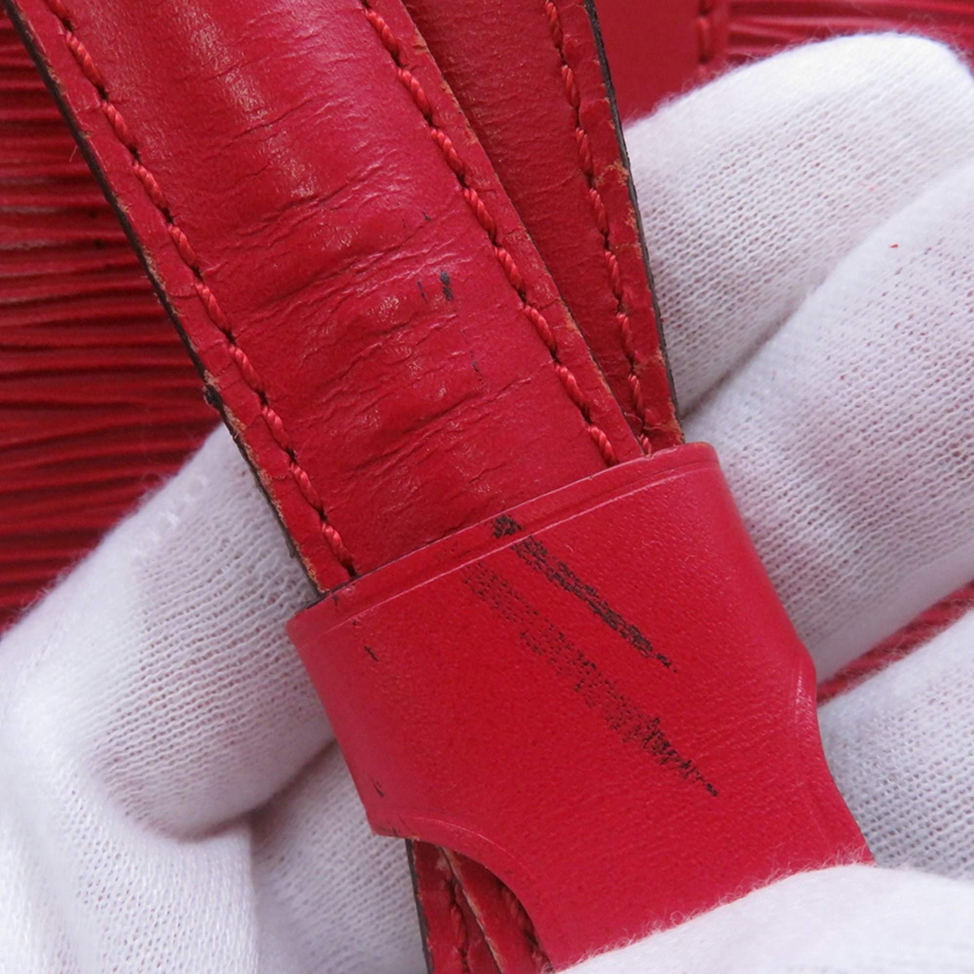 Louis Vuitton Castilian Red Epi Leather Shoulder Bag