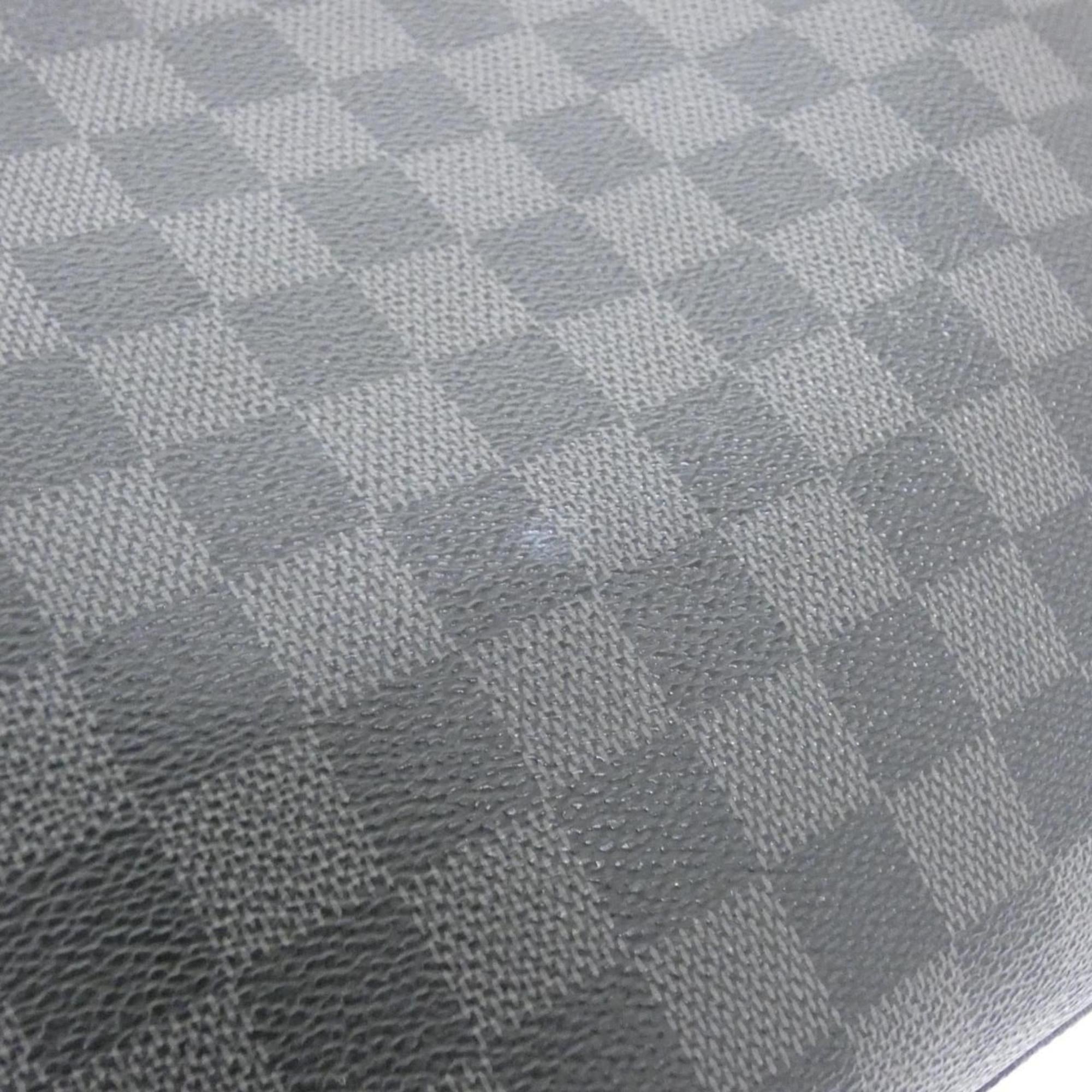 Louis Vuitton Graphite Coated Canvas Shoulder Bag