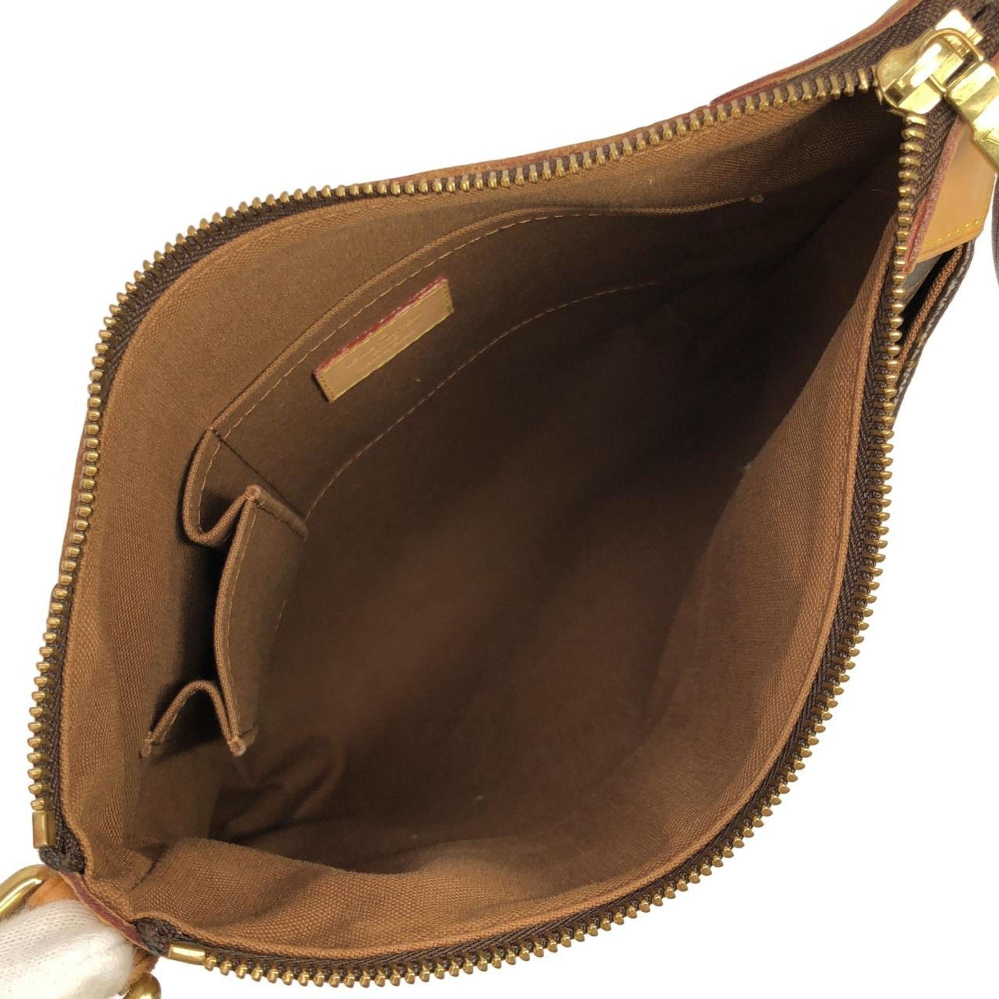 Louis Vuitton Marron Coated Canvas Shoulder Bag