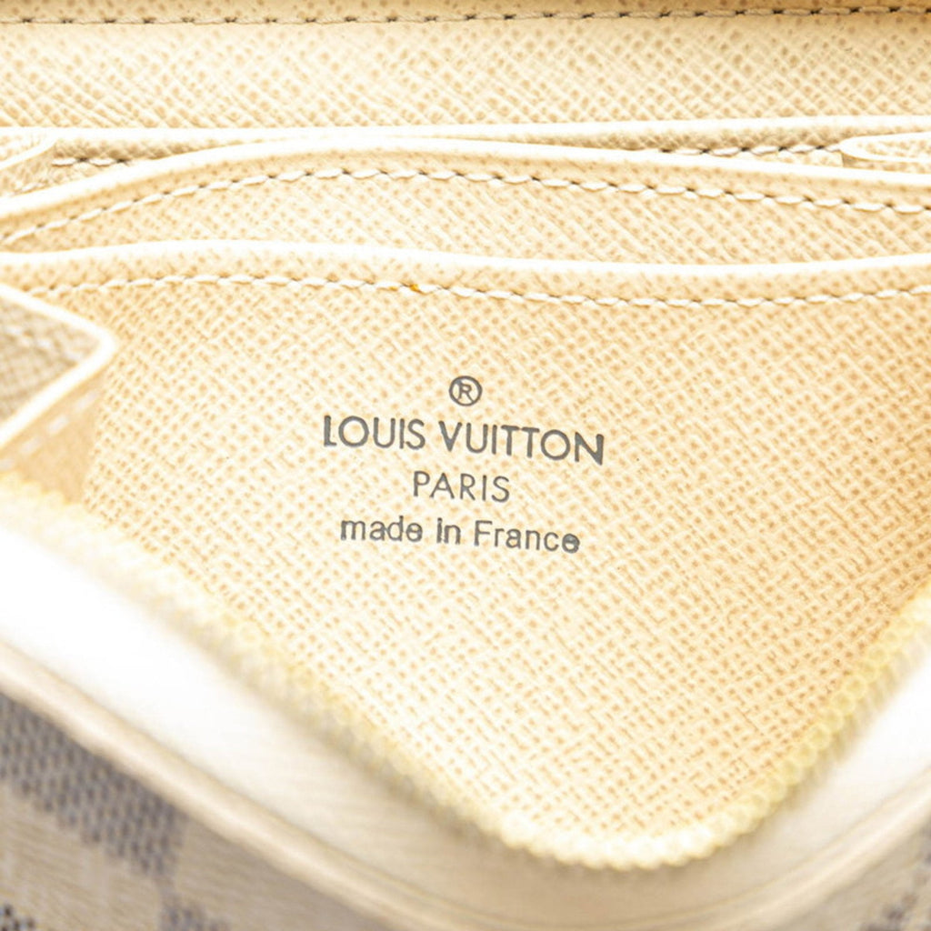 Louis Vuitton White Leather Pvc Coin Purse/Coin Case