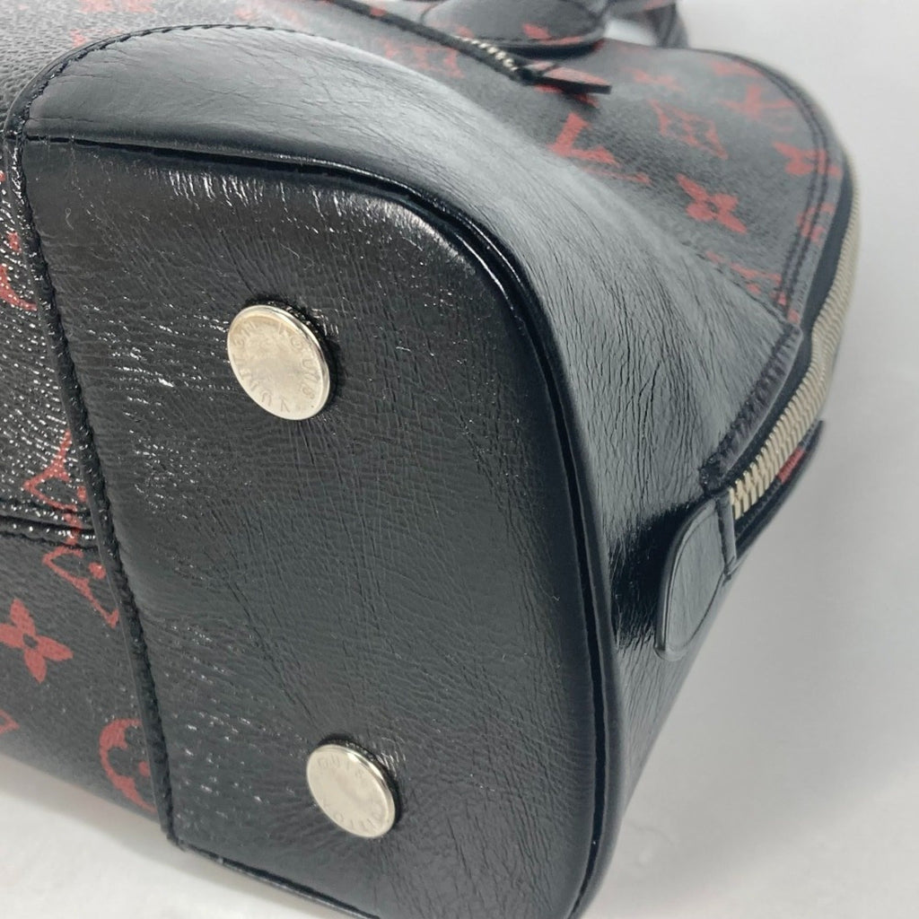 Louis Vuitton Black Cloth Shoulder Bag