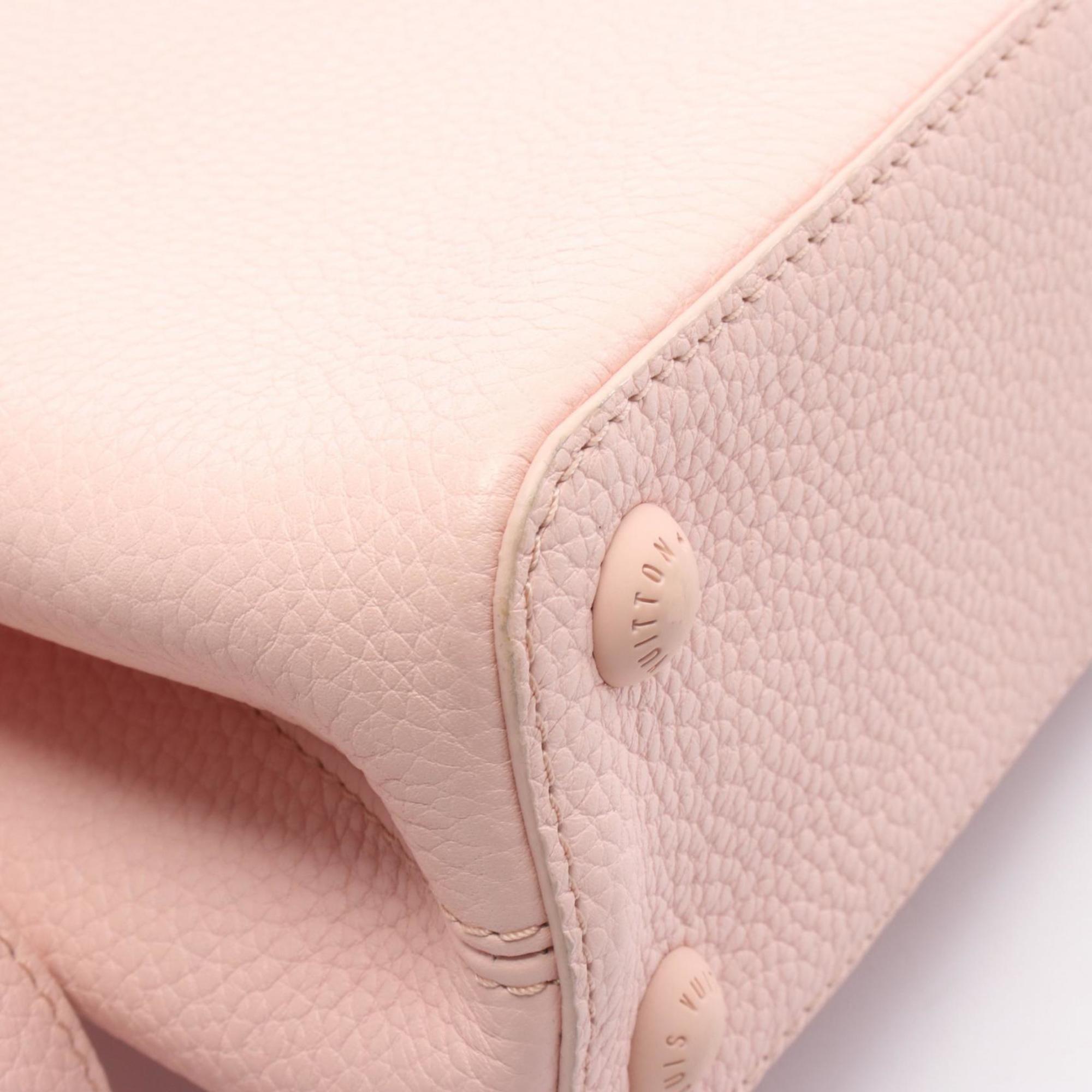 Louis Vuitton Pink Leather Handbag