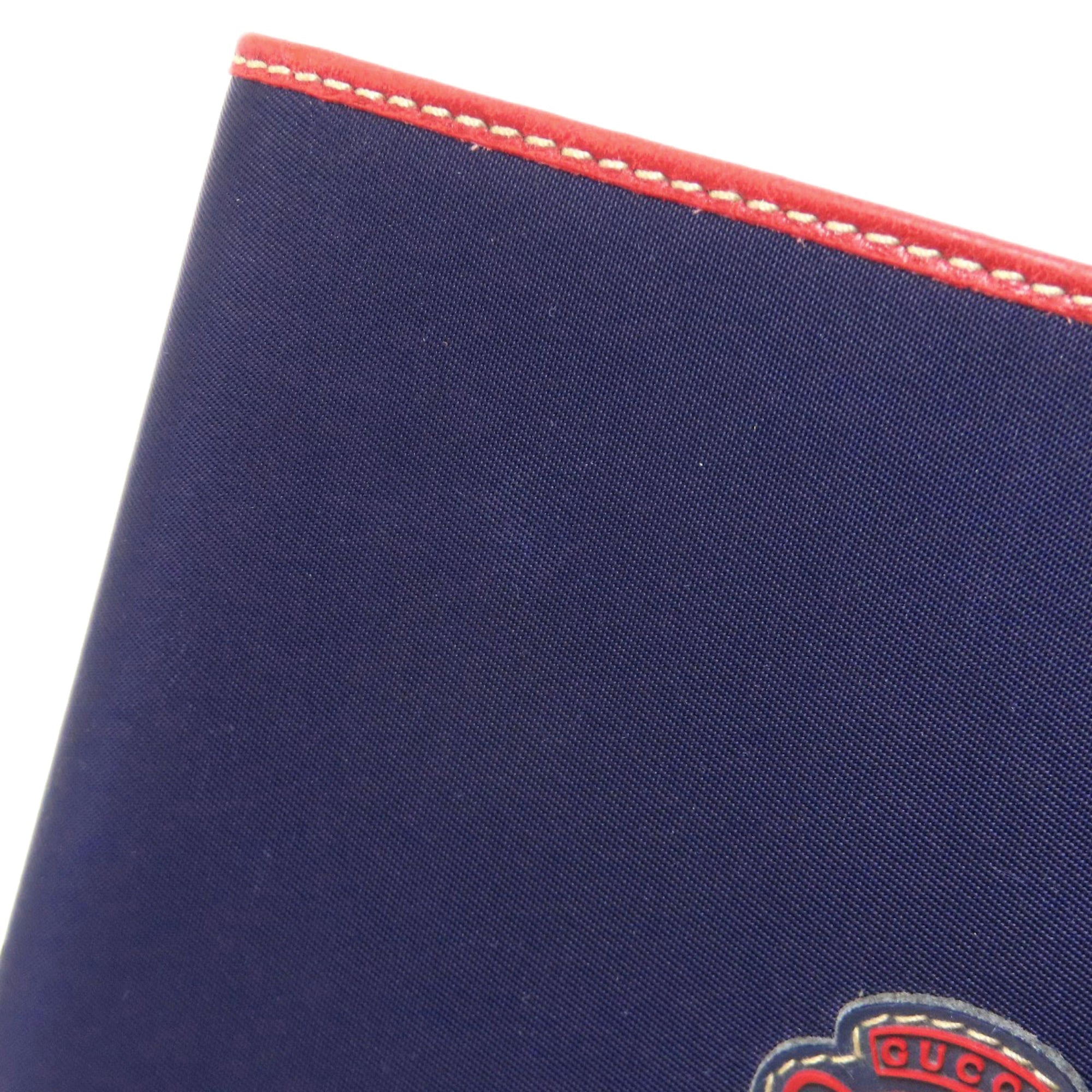 Gucci Navy Nylon Wallet (Bi-Fold) (Pre-Owned)