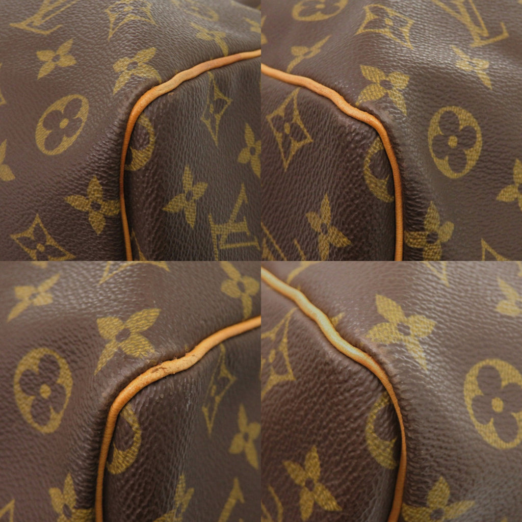 Louis Vuitton Brown Monogram Canvas Boston Bag