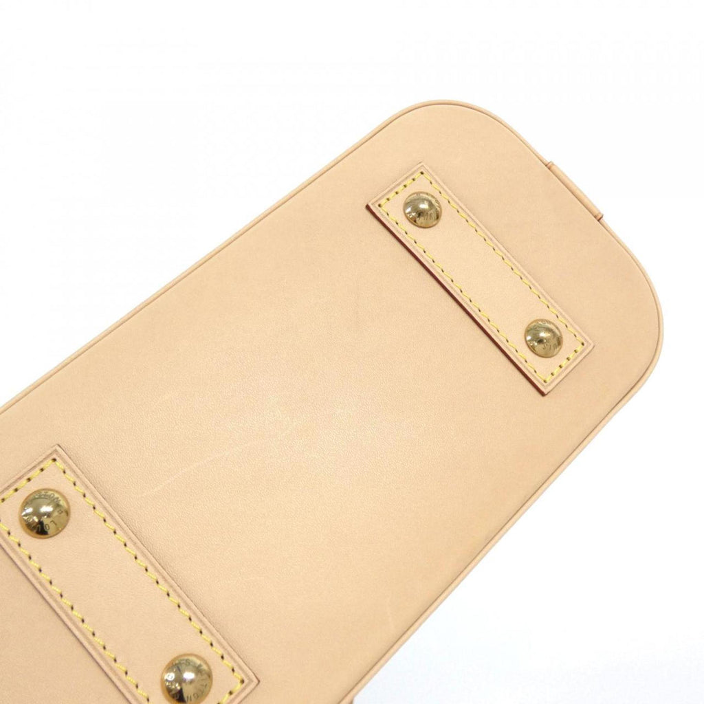 Louis Vuitton Marron Coated Canvas Handbag
