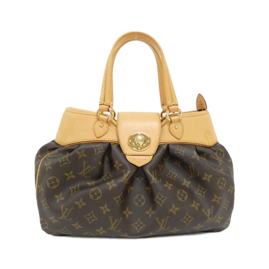 Louis Vuitton Marron Coated Canvas Handbag