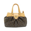 Louis Vuitton Marron Coated Canvas Handbag