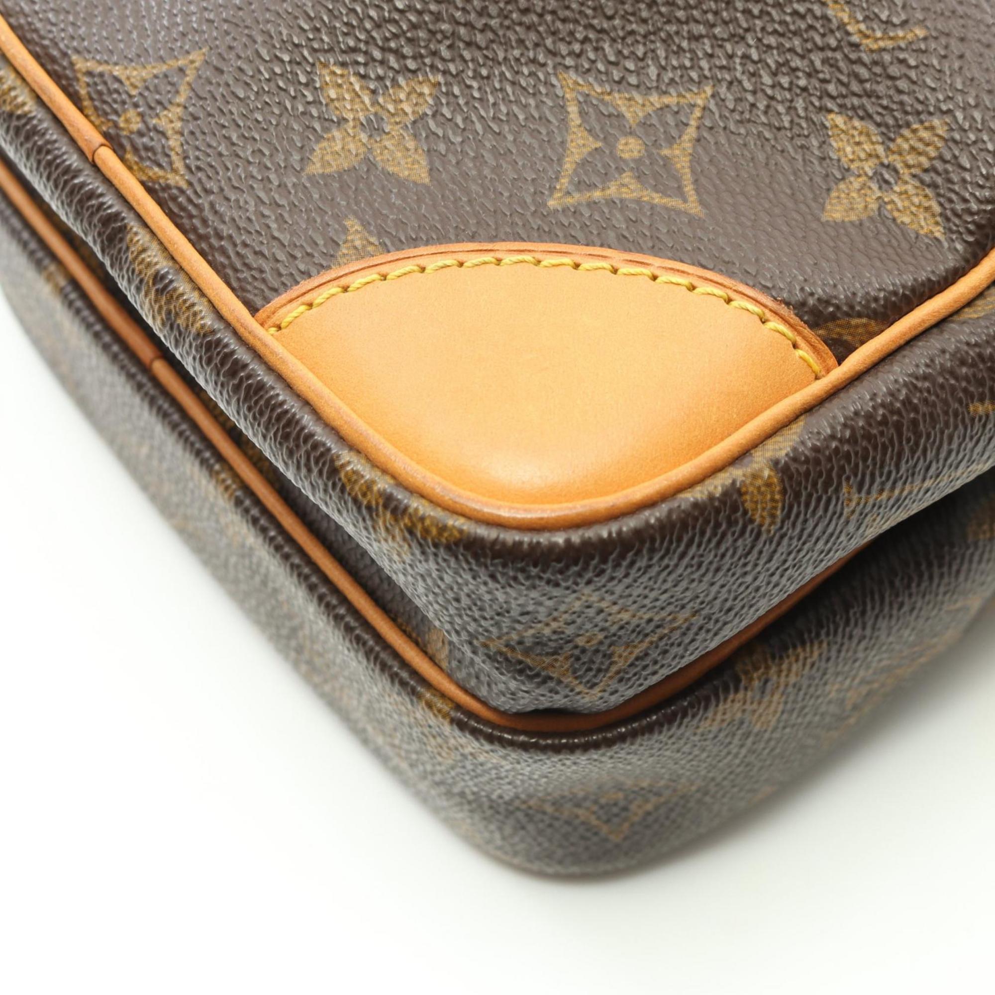 Louis Vuitton Brown Monogram Coated Canvas Shoulder Bag