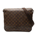 Louis Vuitton Brown Pvc Messenger Bag Shoulder Bag