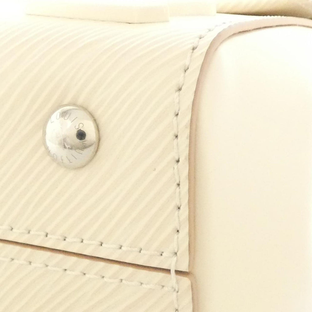 Louis Vuitton Epi Silver Leather Handbag