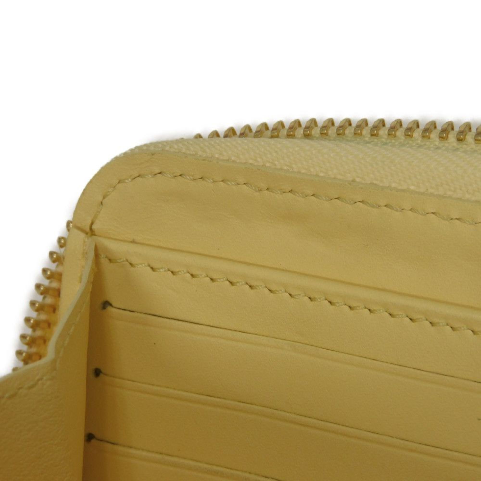 Louis Vuitton Monogram Jaune Yellow Leather Coin Purse/Coin Case