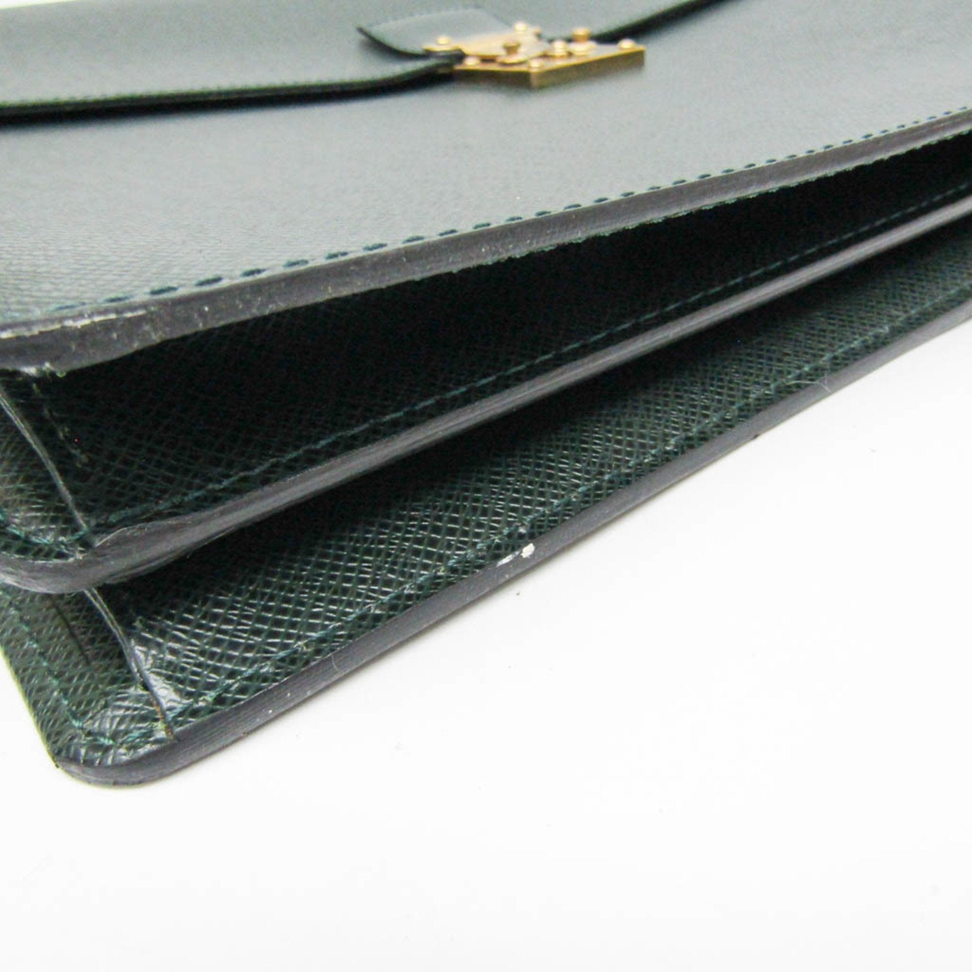 Louis Vuitton Taiga Episea Taiga Leather Briefcase