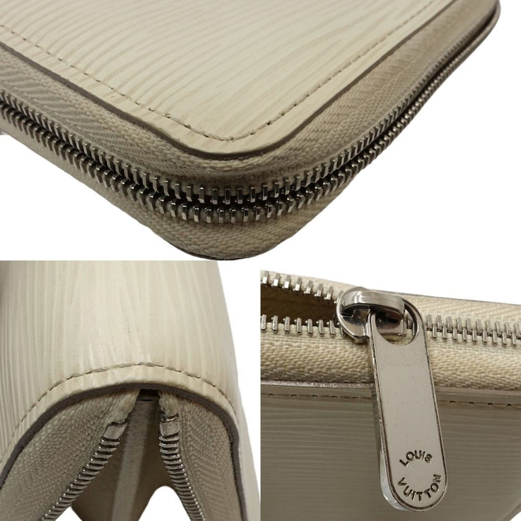 Louis Vuitton Lv Off White Epi Leather Coin Purse/Coin Case