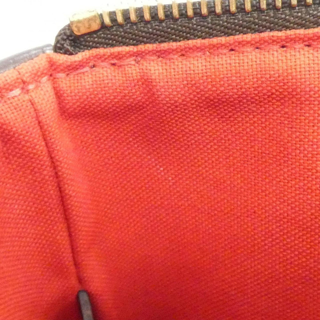 Louis Vuitton Brown Coated Canvas Handbag
