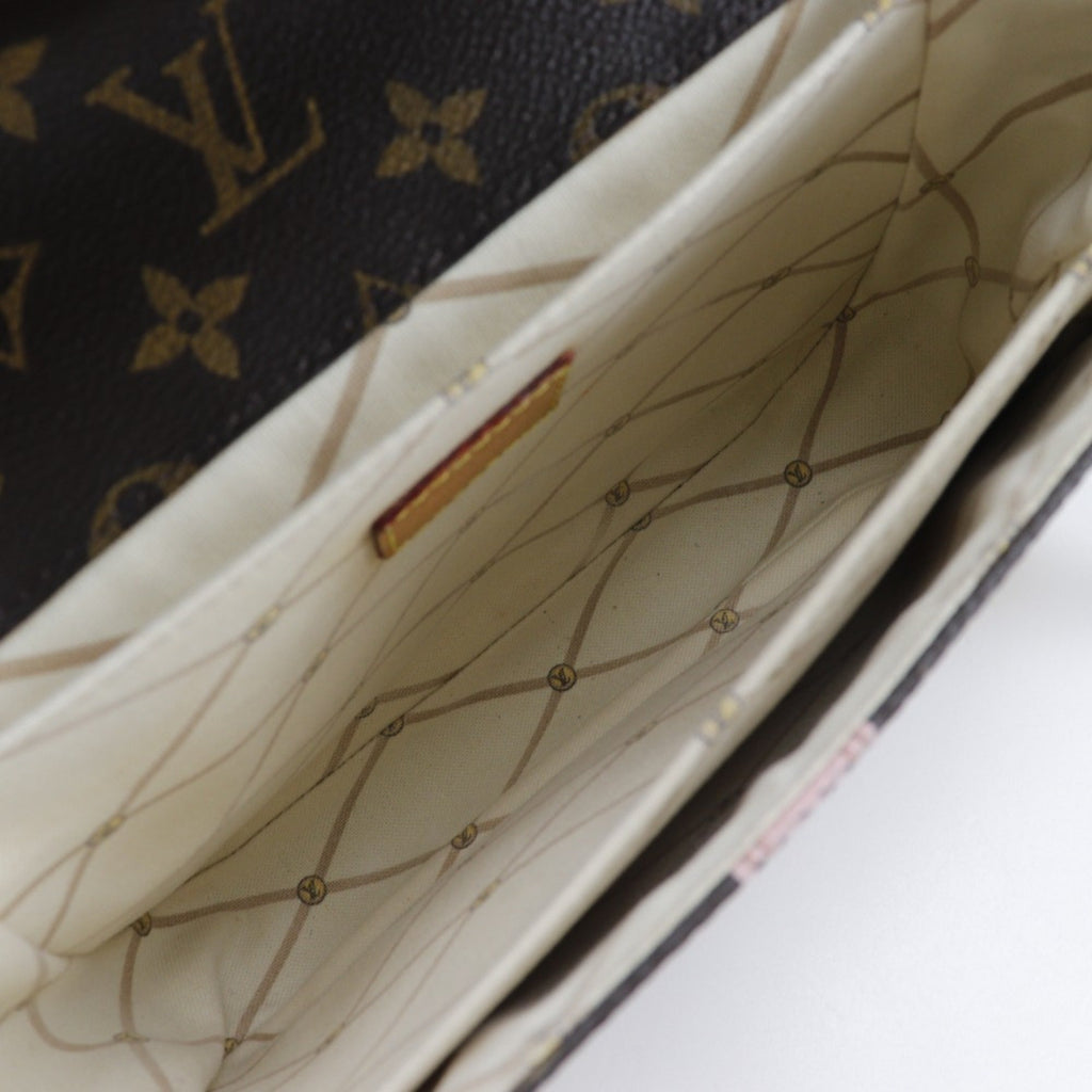 Louis Vuitton Brown Monogram Pochette Shoulder Bag