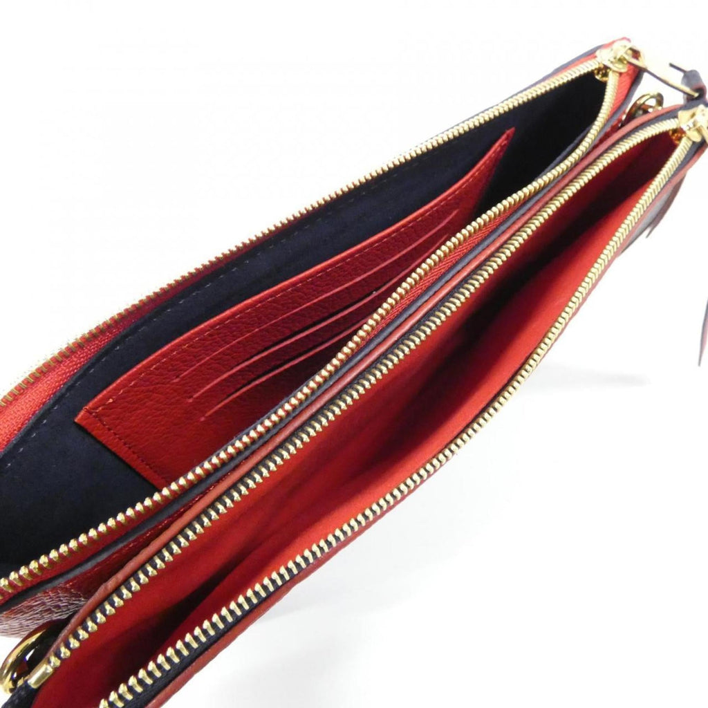 Louis Vuitton Monogram Empreinte Marine Rouge Leather Pochette Shoulder Bag