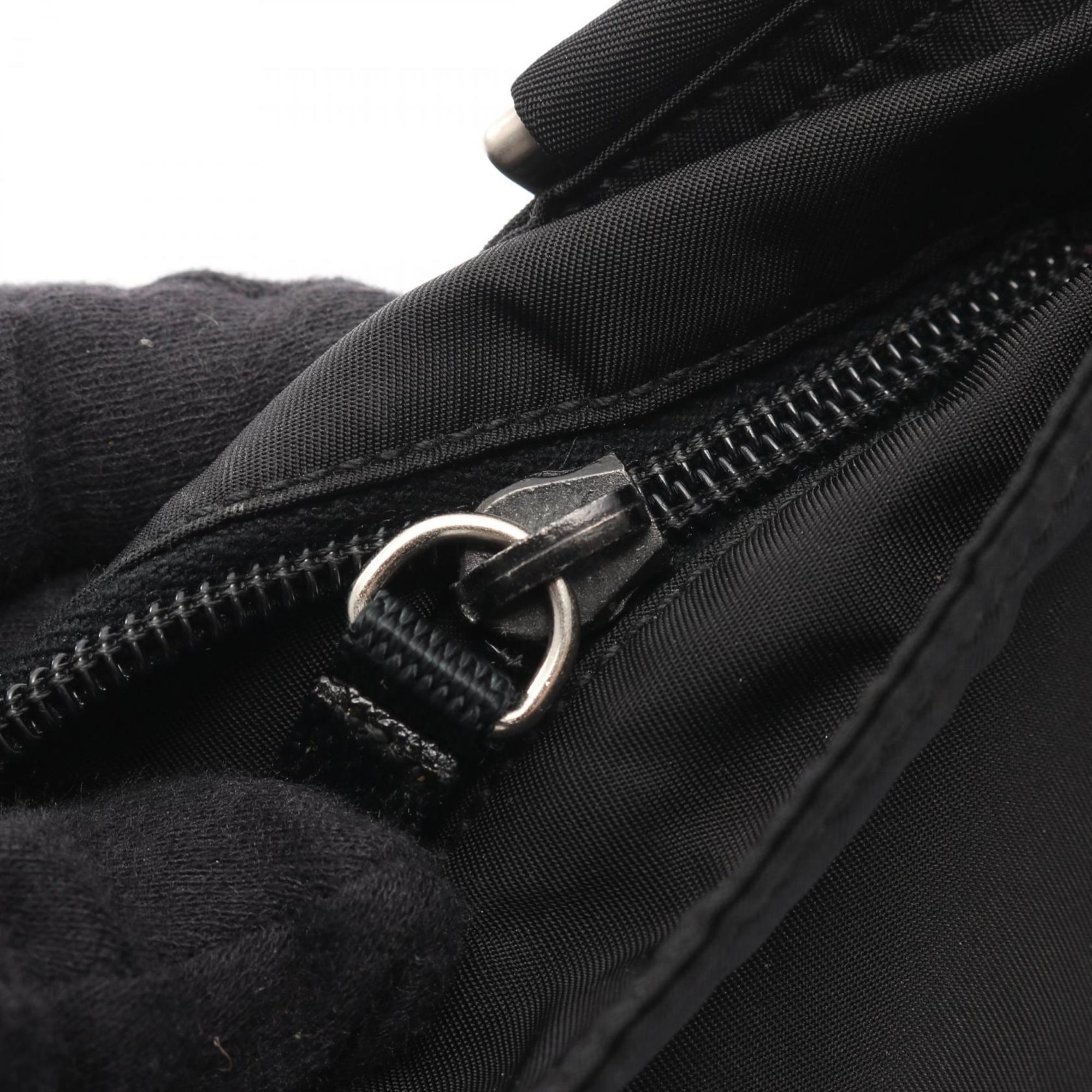 Prada Black Nylon Shoulder Bag