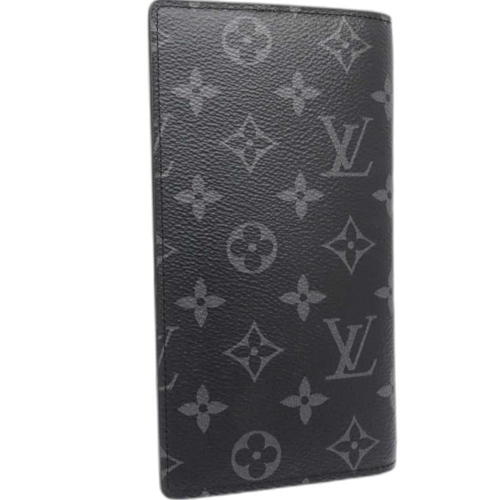 Louis Vuitton Black Monogram Eclipse Monogram Eclipse Long Wallet