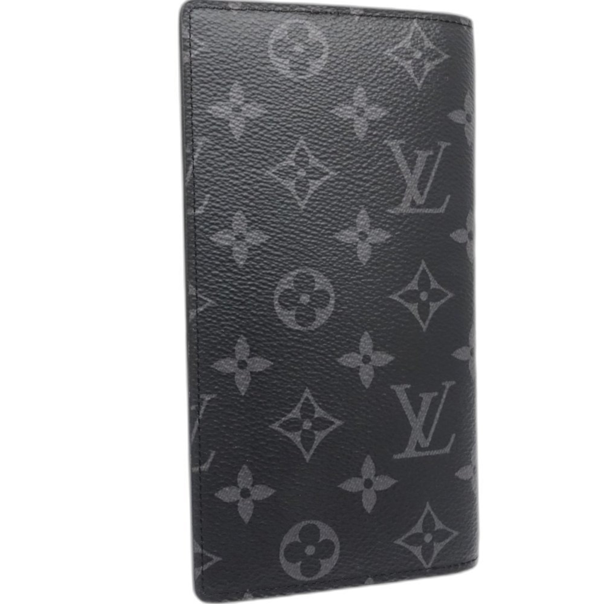 Louis Vuitton Black Monogram Eclipse Monogram Eclipse Long Wallet