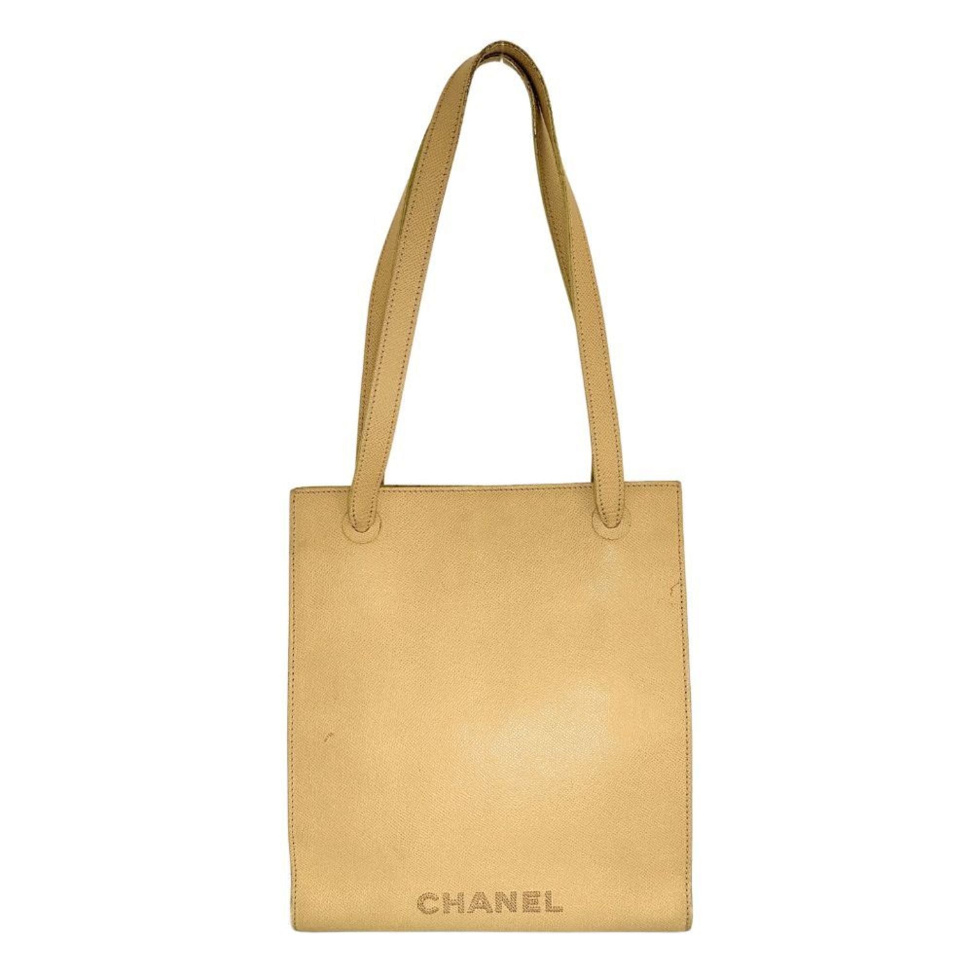 Chanel Black Leather Shoulder Bag