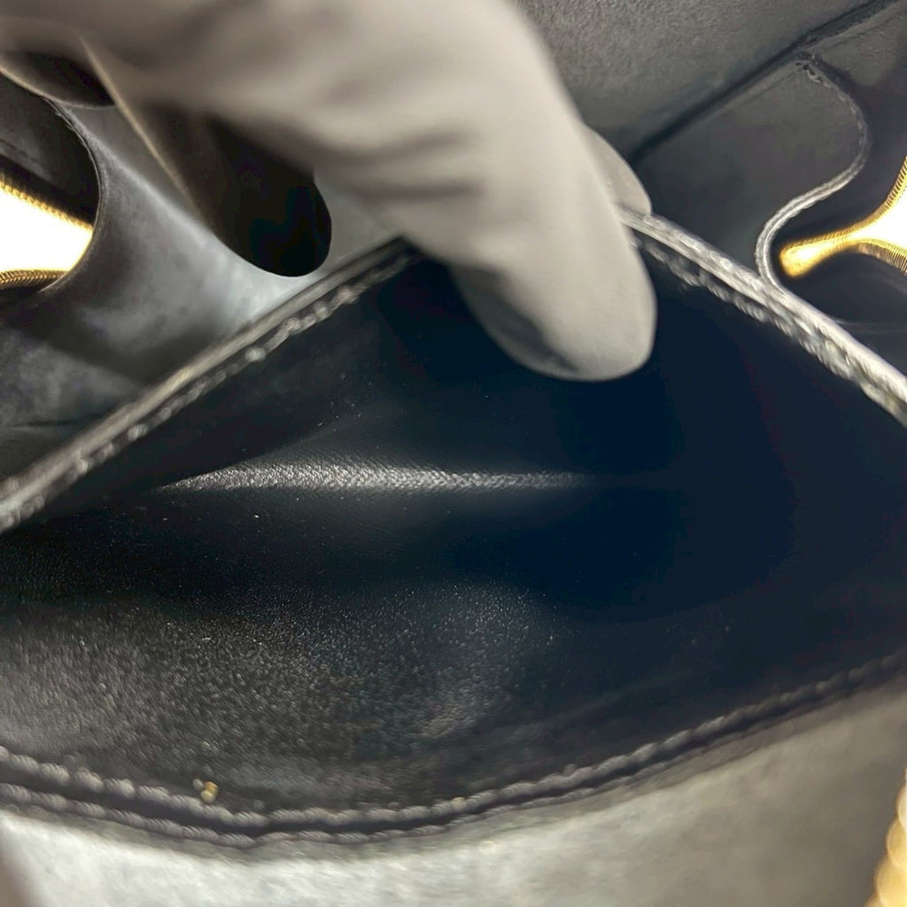 Louis Vuitton Black Epi Leather Backpack